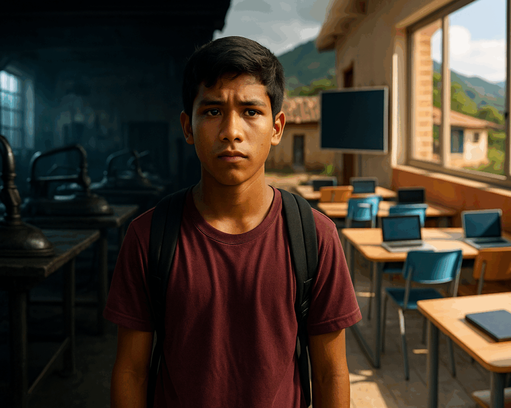 Que ningún joven tenga que elegir entre comer o estudiar.