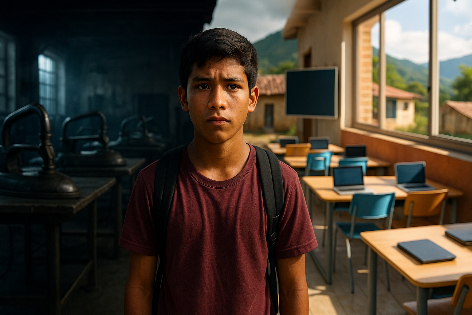 Que ningún joven tenga que elegir entre comer o estudiar.
